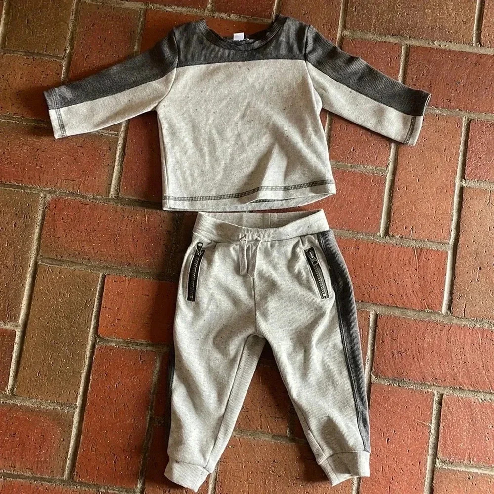 Gray Splendid Outfit 3-6